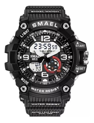 Relógio Smael 1808 Sporte Digital Analógico Original Unisex