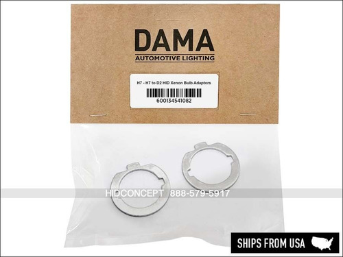 Dama H7 Bulb Holder Adapter Washer For Rebased D2s D2r H Aag