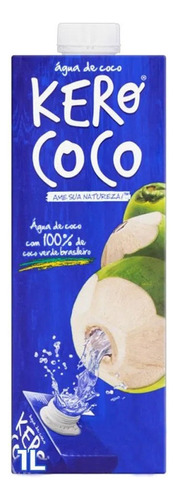 Água De Coco Esterilizada Kero Coco Caixa 1l