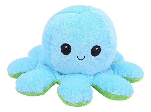 Pulpo - Muñeca De Peluche Reversible De Doble Cara