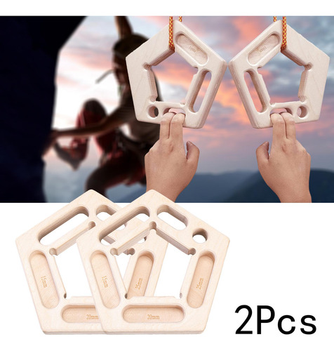 Diapasón De Escalada, Tabla De Entrenamiento Un 20x20,5cm