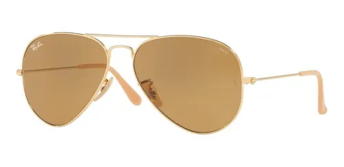 Lentes Ray Ban Aviador Retro Fotogrey Rb3025 90644i Original