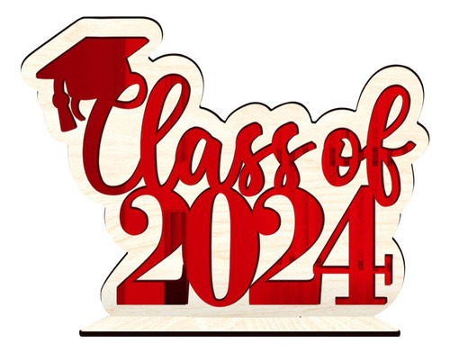 Adornos De Mesa Para Fiesta De Graduación 2024, Rojo