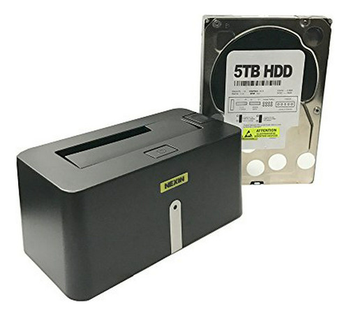 Docking Station + Disco Duro Sata 5tb