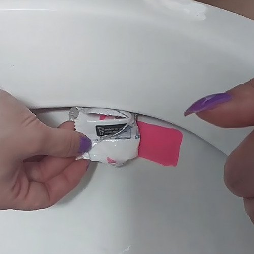 18 Pastilha Sanitária Adesiva Vaso Limão 6 Cx C/ 3 Unidades