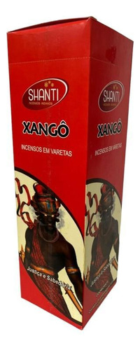 Incenso Xangô Shanti Indiano 25 Caixas Com 7 Varetas