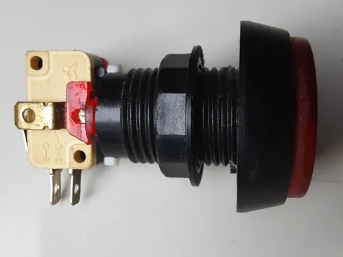 Boton Pulgador Rojo Usados (Usado)