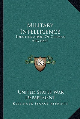 Libro Military Intelligence: Identification Of German Air...