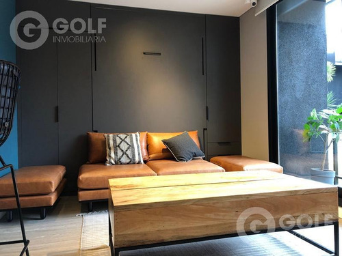 Vendo Apartamento Monoambiente Con Terraza, En Construcción, Ocupación 01/2023, Buceo, Montevideo