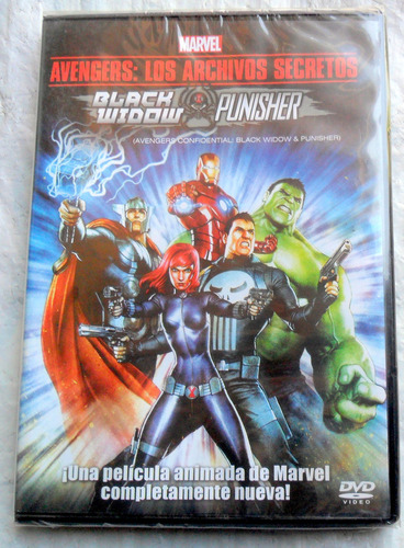 Dvd Avengers: Los Archivos Secretos - Black Widow Y Punish