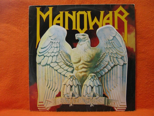 Manowar Battle Hymns - Lp Disco De Vinil Álbum De Estreia