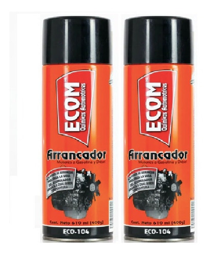 Paq 2 Arrancador De Motores En Spray Ecom Eco-104