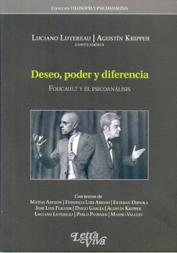 Deseo Poder Y Diferencia - Lutereau, Kripper, De Lutereau, Kripper. Editorial Letra Viva En Español