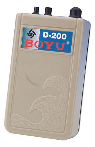 Compresor de oxigenación para acuarios Boyu D-200 a batería