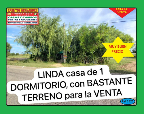 Ref 1525) **  V - Linda Casa De 1 Dormitorio, Con Bastante Terreno Para La Venta En San José