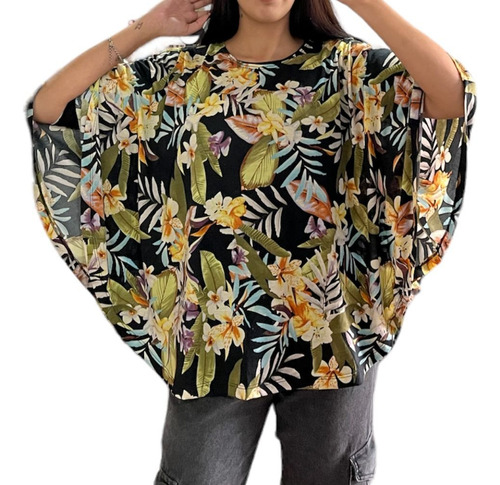 Remera De Mujer Modelo Mariposa, Lisas Y Estampadas, Modal 