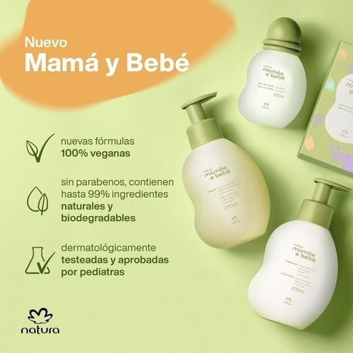 Loción Hidratante Mamá Y Bebé 200ml Natura | Cuotas sin interés