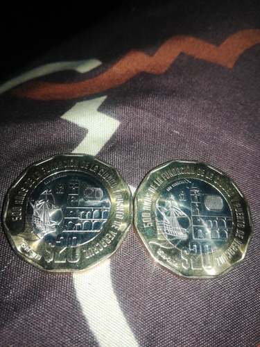 Moneda Antigua De 20 Pesos