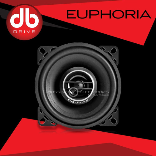 Bocinas Coaxiales Db Drive Es3 40 Euphoria 4 PLG 80w Max