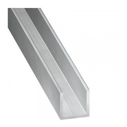 Perfil De Aluminio U 3/4  Espesor 2.38 Mm