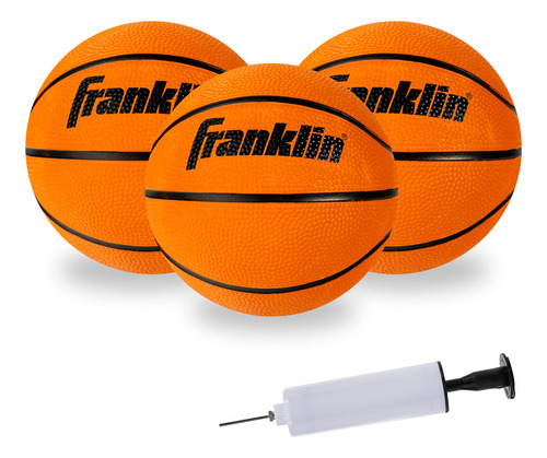 Franklin Sports Mini Pelotas De Baloncesto De Goma Para Int.