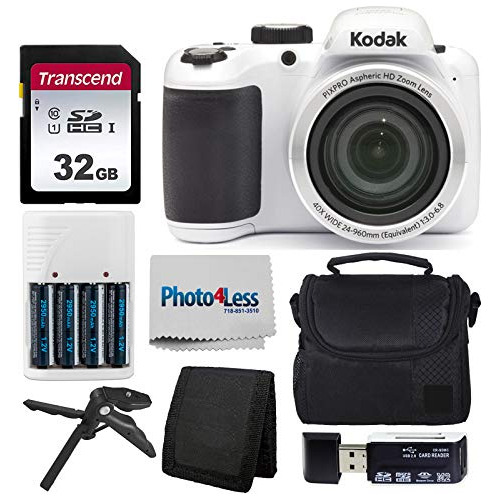 Cámara Digital Kodak Pixpro Az401 Astro Zoom De 16 Mp (blanc