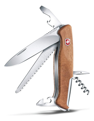 Navaja Suiza Victorinox Rangergrip 55 Edicion Madera Nogal