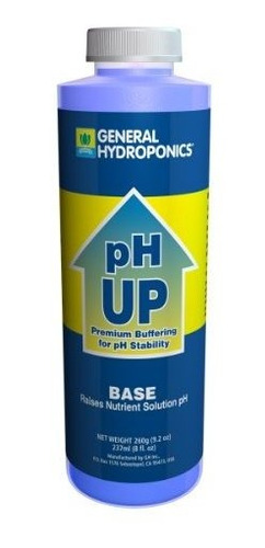 General Hydroponics Ph Up - 8 Oz.