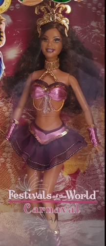 Muñeca Barbie Festivales Del Mundo Carnaval Edición Collecto