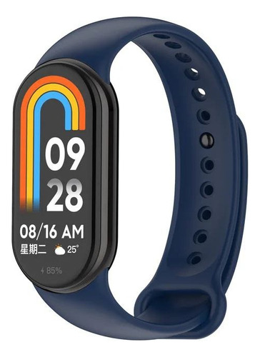 Malla Para Mi Smart Band 8 9 Xiaomi 1.62 Enganche Acero Azul Oscuro 0 Cm