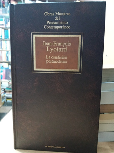 Condicion Postmoderna - Jean-françois Lyotard - Nuevo 