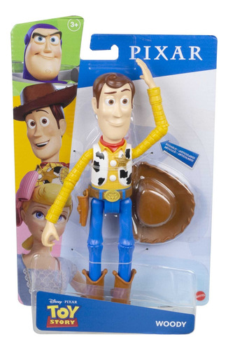 Toy Story - Woody Articulado - 23 Cm Alto - Original Mattel 