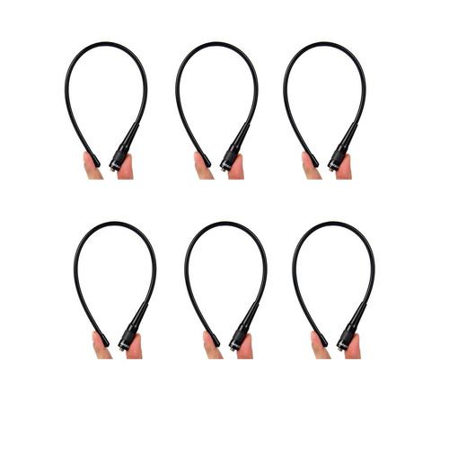 6 X Antena Sma-f Retevis 15,4 Pulgadas 144 / 430mhz Para Ret