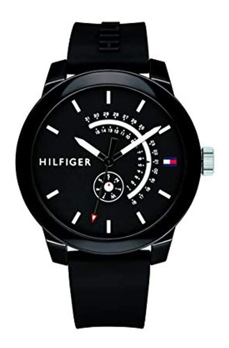 Reloj De Cuarzo Vaquero Para Hombre Tommy Hilfiger Con Corre