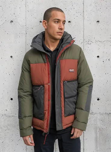 Campera Quiksilver Nomad Hombre Con Capucha, Otoño