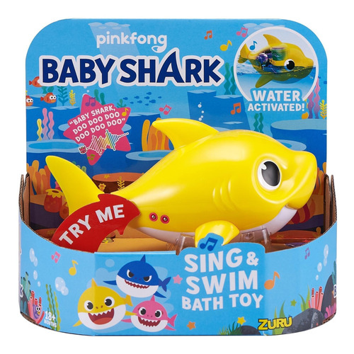 Brinquedo Zuru Robo Alive Junior Baby Shark Da Candide 1118