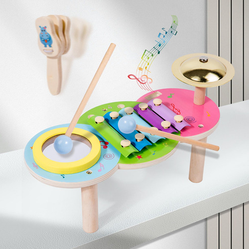 Juego De Percusión De Juguete Musical De 2 Uds, Juguetes