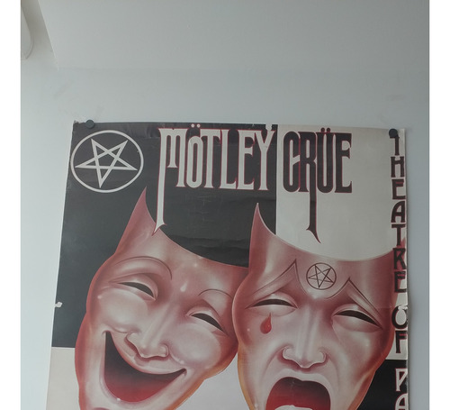 Motley Crue Theatre Of Pain Poster 