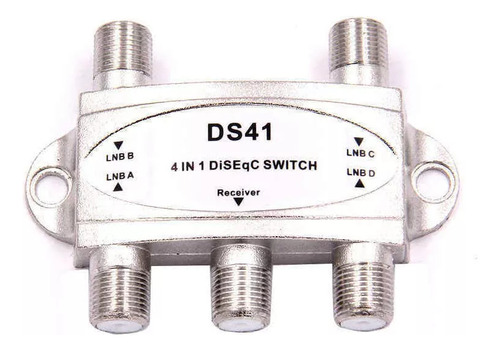 Diseqc 2.0 Satelital 4x1 , Conectas Hasta 4 Antenas