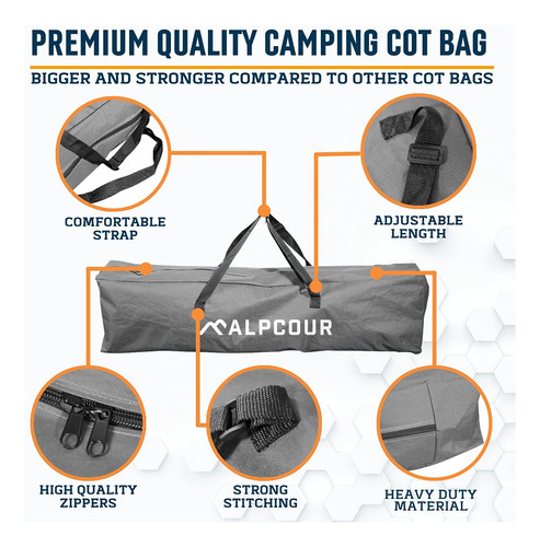 Bolsa De Cuna Alpcour Para Acampar Al Aire Libre, Viajes Y P