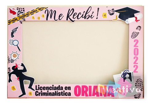 Marco Selfie Egresados Licenciados 100x70 - Personalizado