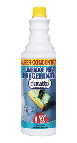 Kit 2 Limpa Porcelanatos 1000ml Duratto Concentrado