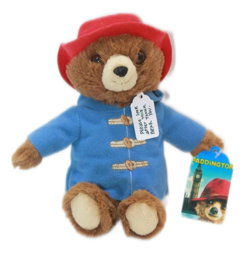 Paddington Oso Peluche Original Importado 20 Cms.