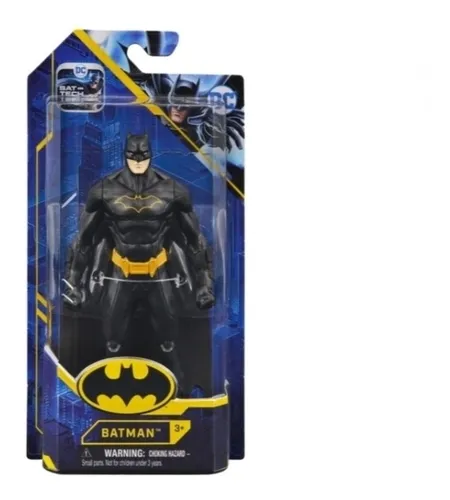 Batman Dc Muñeco Articulado Bat Tech Original 15cm Fx