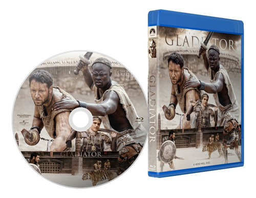 Gladiador 1 Y 2 (2000-2024) Gladiator Saga Completa - Bluray