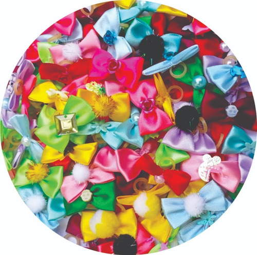 Kit 100 Lacinhos Pet Banho E Tosa Diversos Modelos Lindos