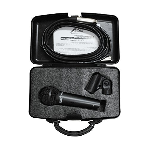Audio 2000s Adm1064bl Microfono Vocal Dinamico Con 16 Xlr