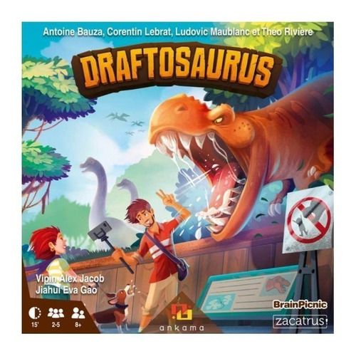 Draftosaurus - Juego De Mesa En Español / Zacatrus