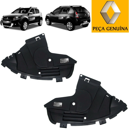 Kit Com 2 Complementos Parabarro Sandero Stepway 8200740834