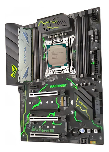 Placa-mãe X99 Machinist Atx Mr9s Ddr4 Xeon E5 2676 V3 16 Gb